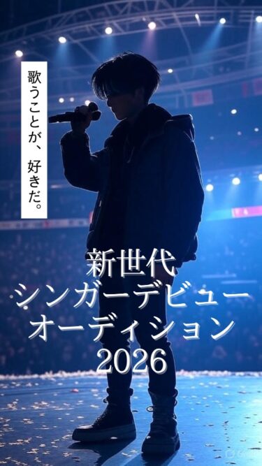 【次世代シンガーデビューオーディション2026】
