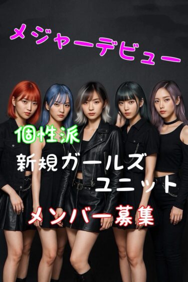 2026年メジャーデビュー予定ガールズユニットメンバー募集
