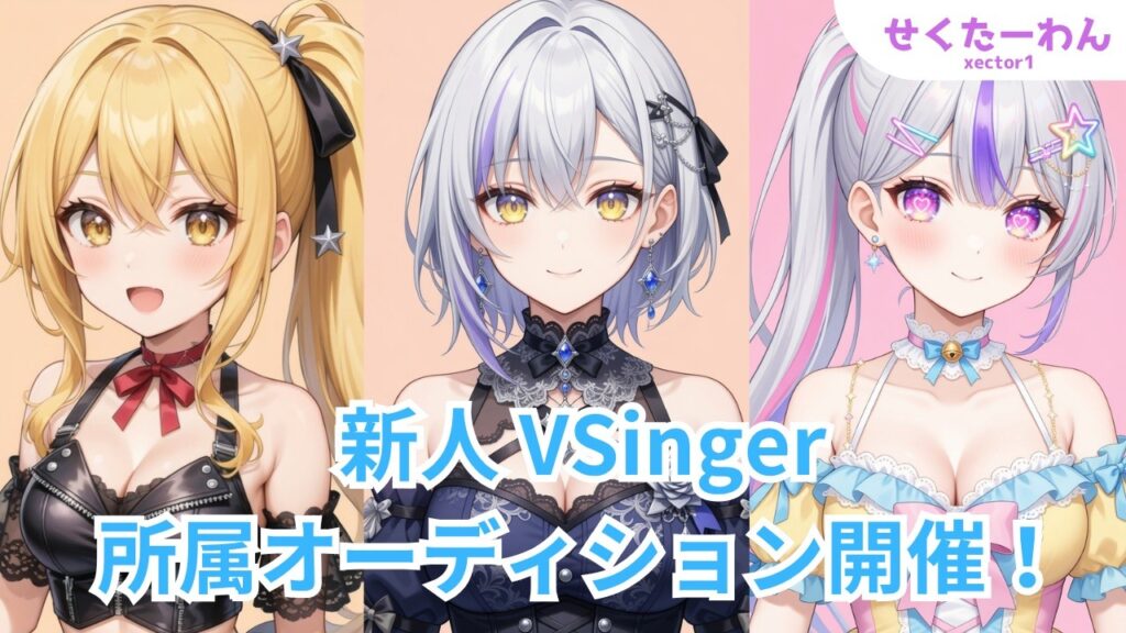 【せくたーわん 新人VSinger所属オーディション】